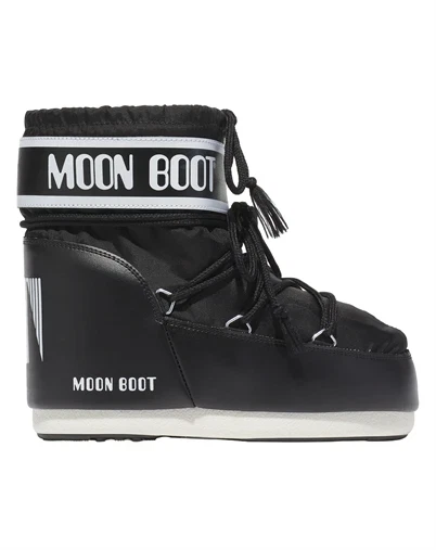 Moon Boot - Icon Low Nylon Støvle - Black